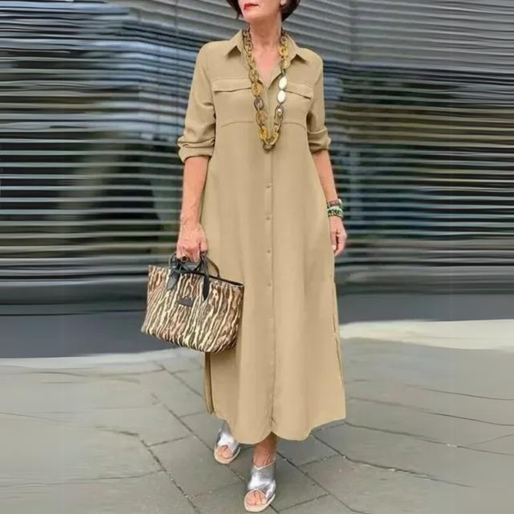 LM | Stylish cotton summer dress