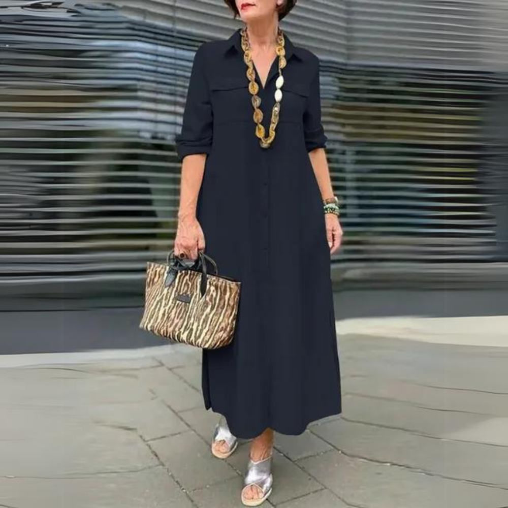 LM | Stylish cotton summer dress