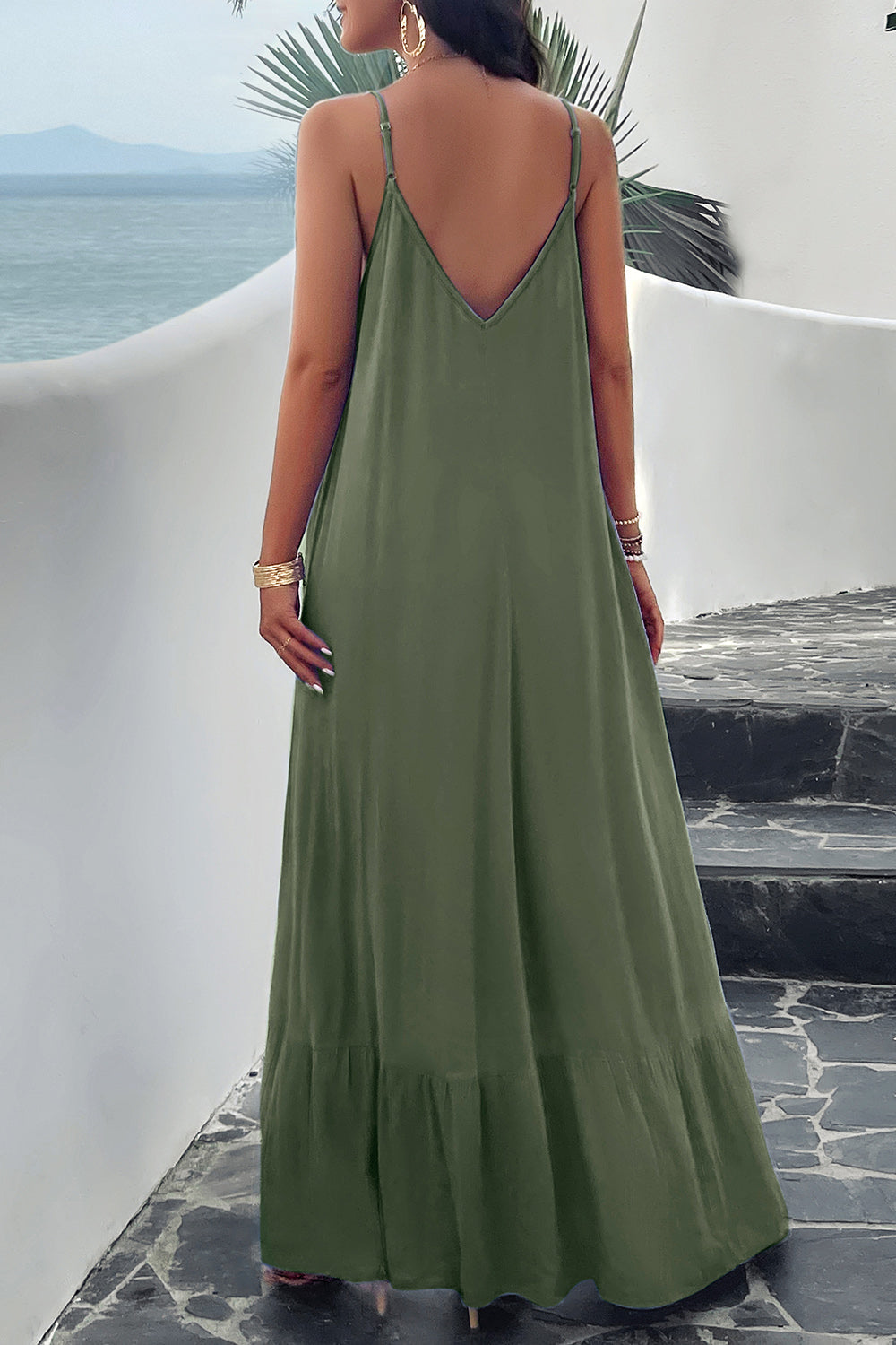 LM | Maxine dress with straps and pockets