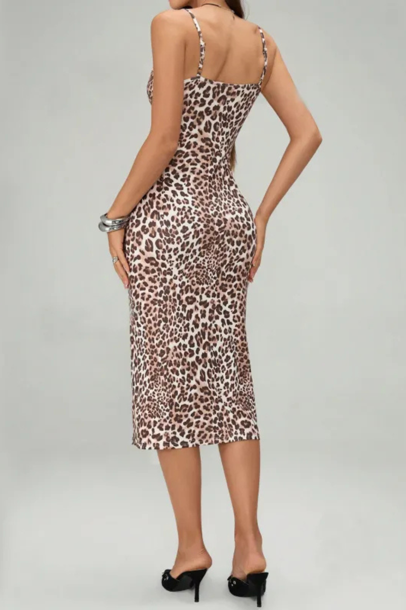 LM | Strappy summer dress with slit