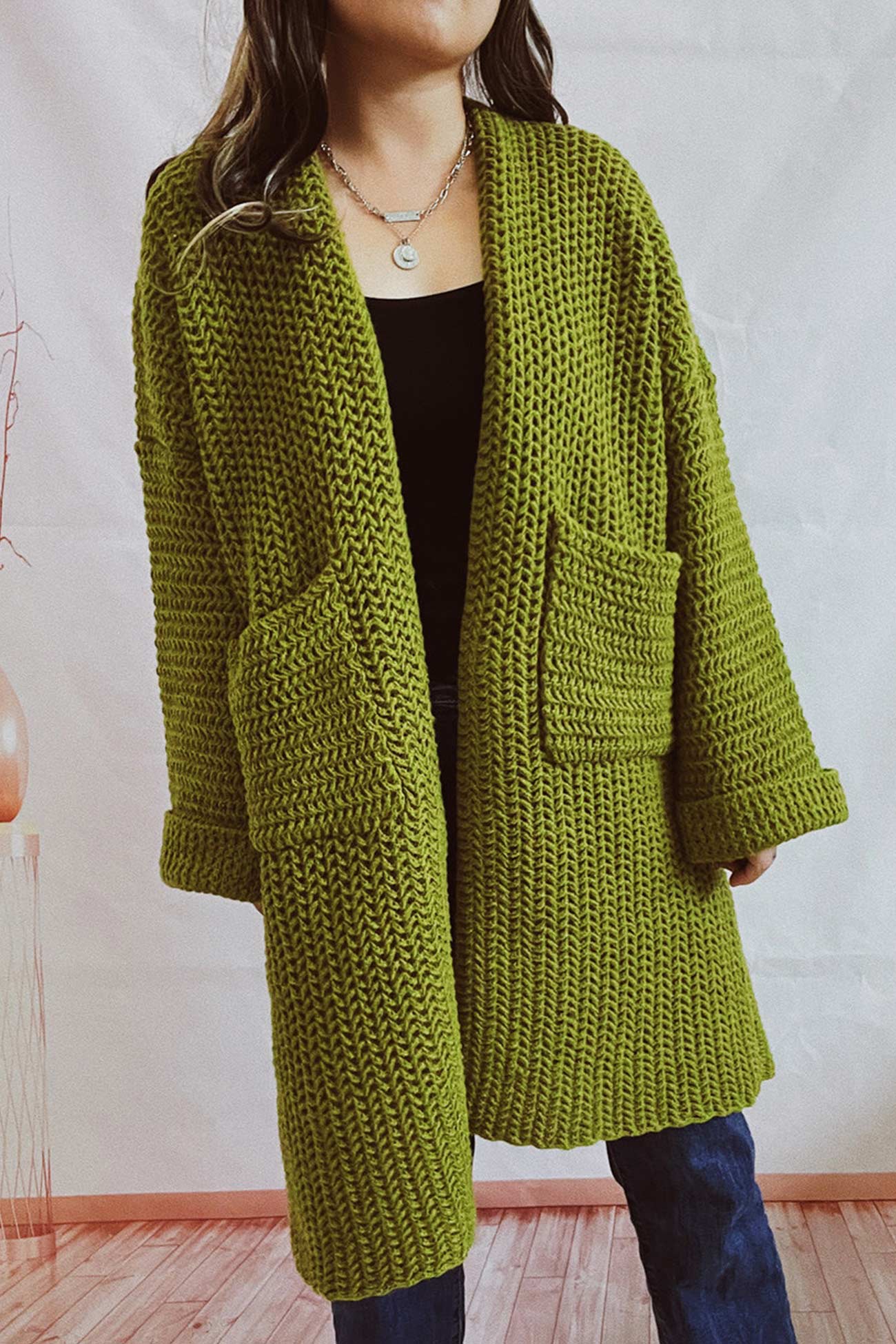 LM | Fashionable and effortless winter cardigan