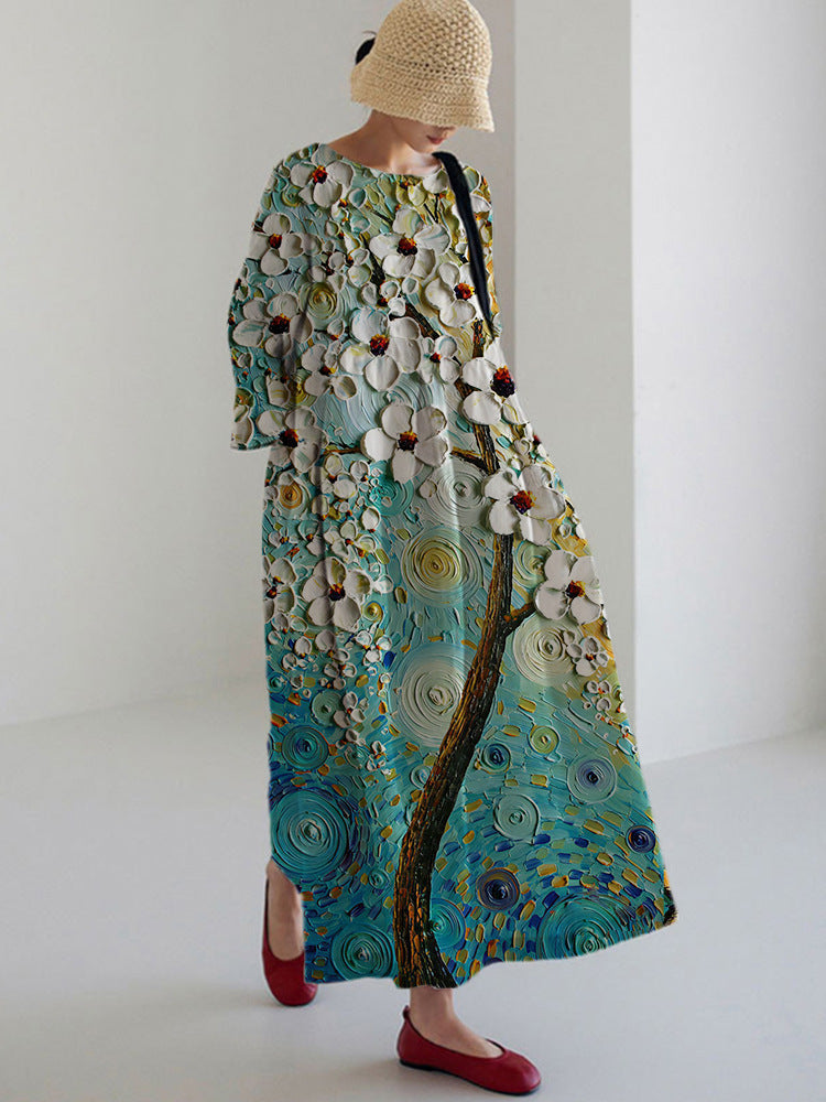 LM | Summer dress with print