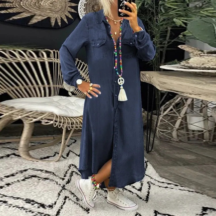 LM | Denim summer dress