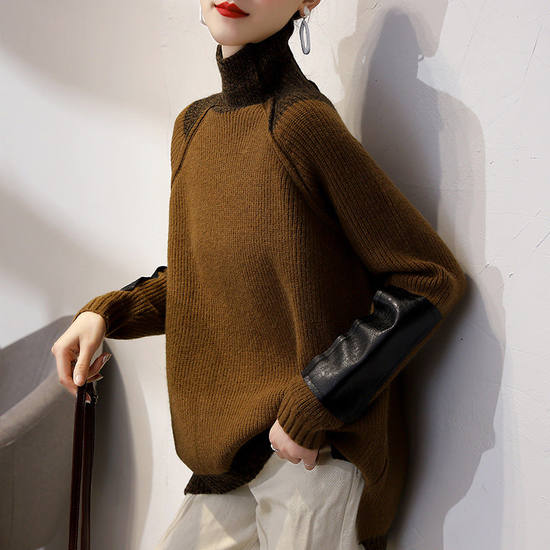 LM | Versatile retro knitted sweater