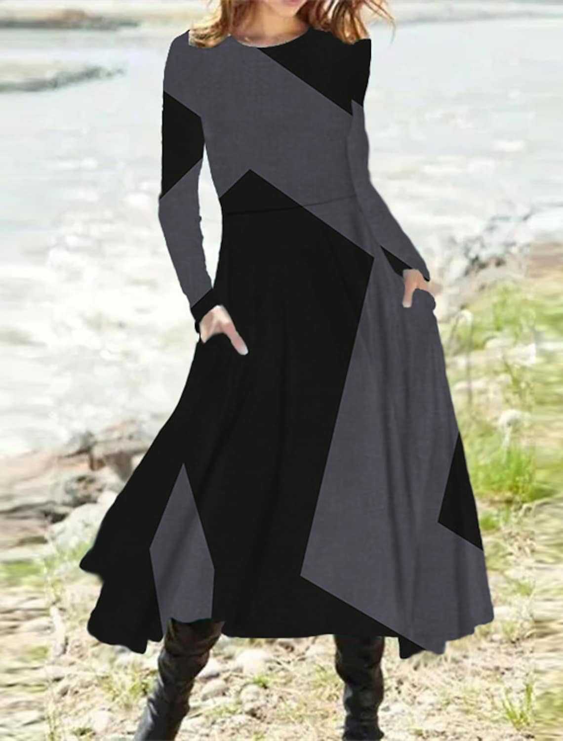 LM | Classic and elegant winter dress
