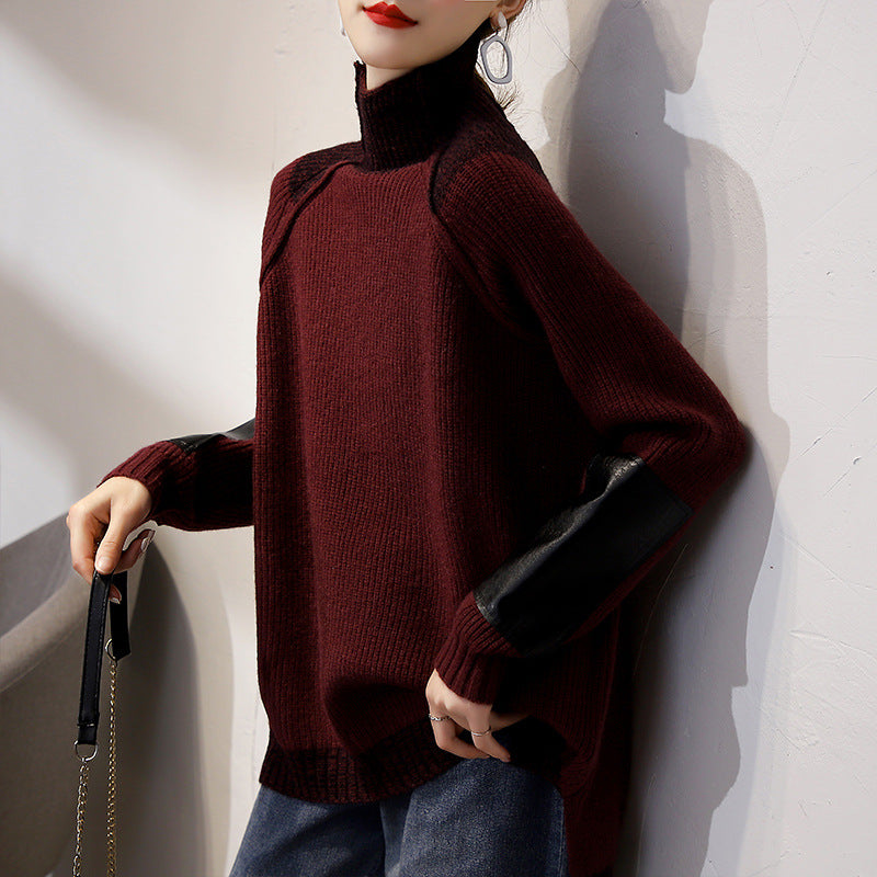 LM | Versatile retro knitted sweater
