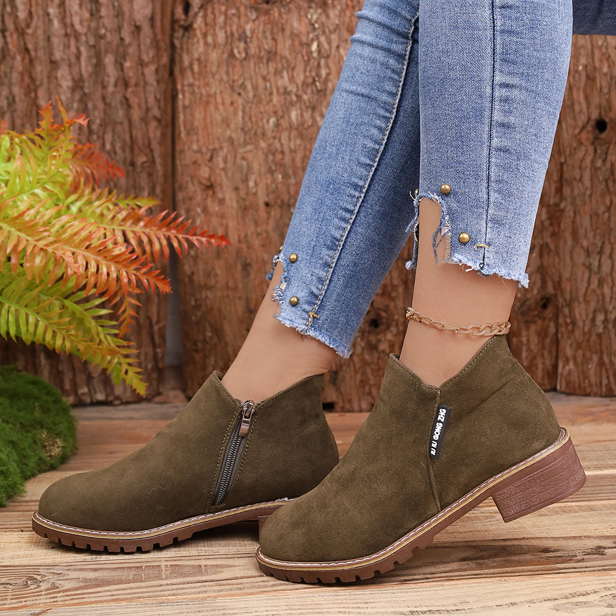 Sleek and Supportive Orthopedic Boots