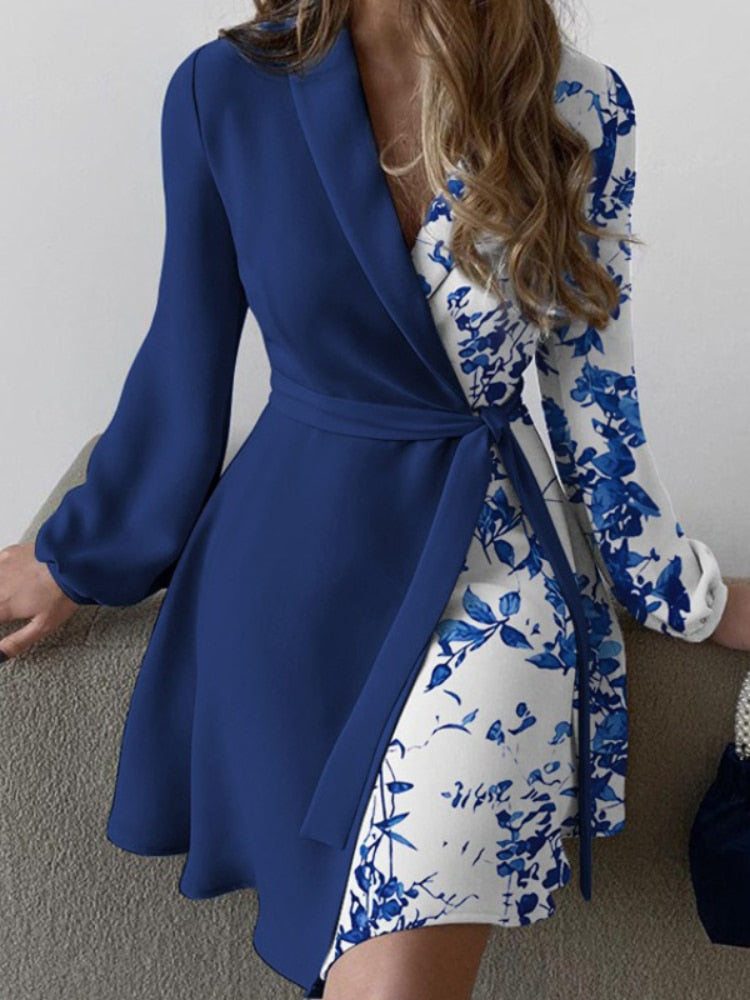 LM | Crossed dress with bow