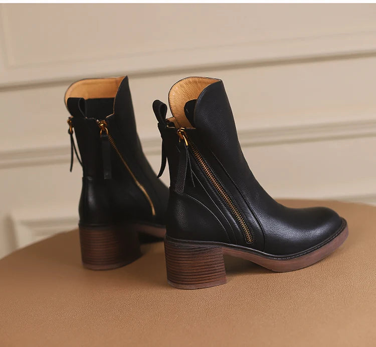 Sleek and Supportive Orthopedic Boots