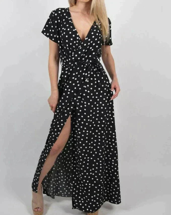 LM | Long dress with side slit