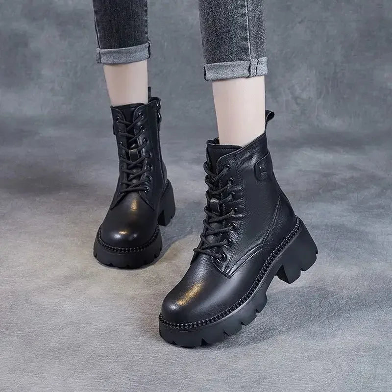 Sleek and Supportive Orthopedic Boots