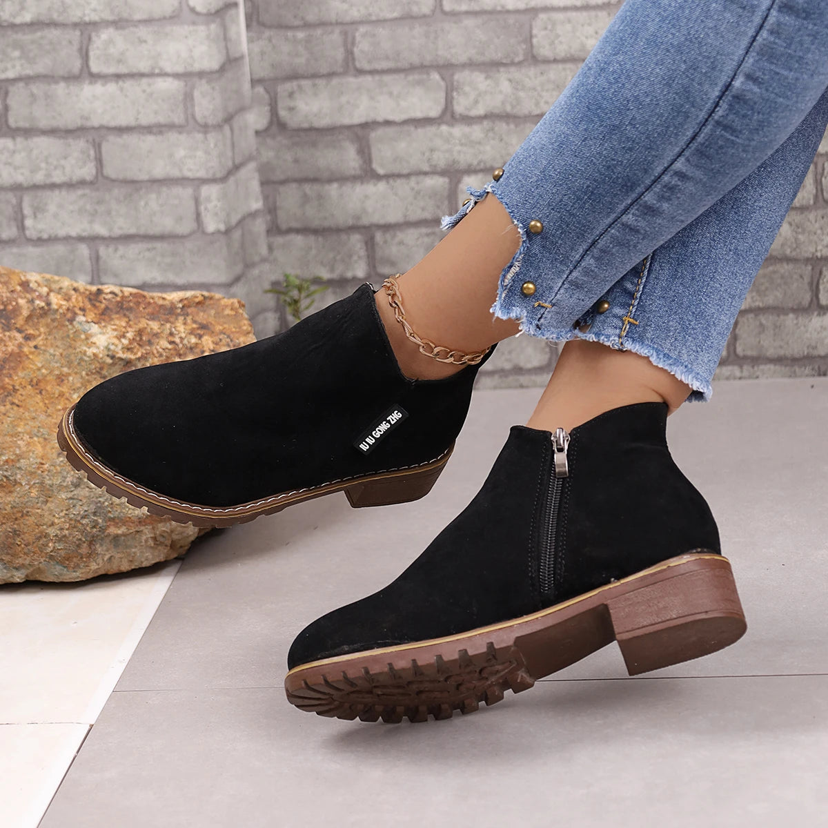 Sleek and Supportive Orthopedic Boots
