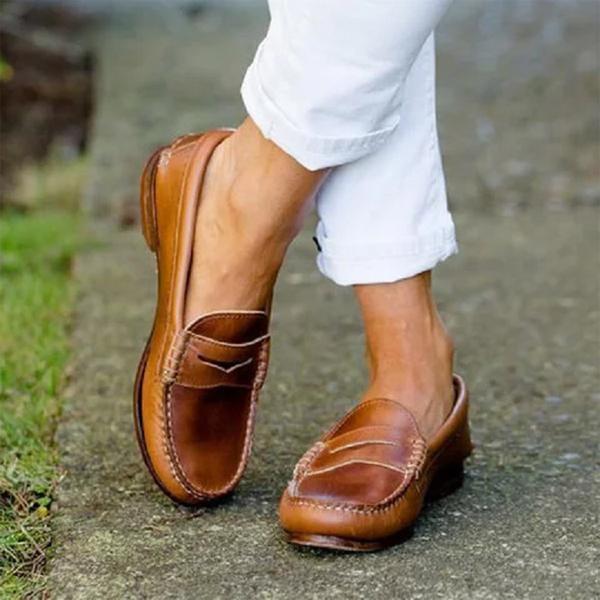 TS | Moccasins Casual Flats Oxfords Slip On Round Toe Loafers for women