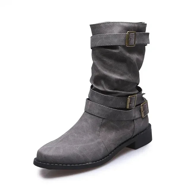 Sleek and Supportive Orthopedic Boots