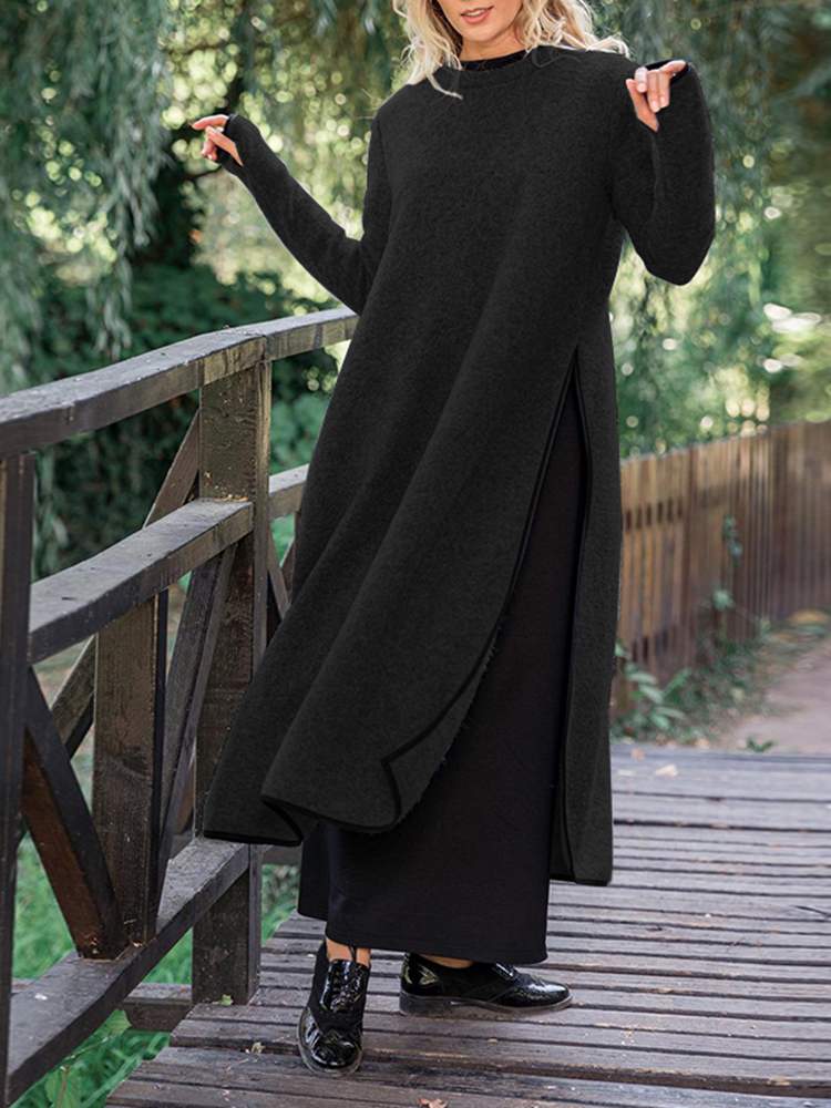 LM | Uncomplicated and chic winter dress