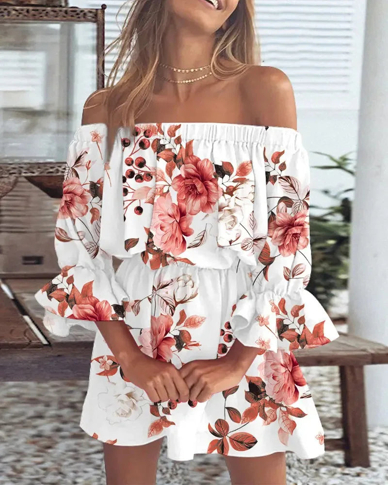 LM | Strapless mini dress