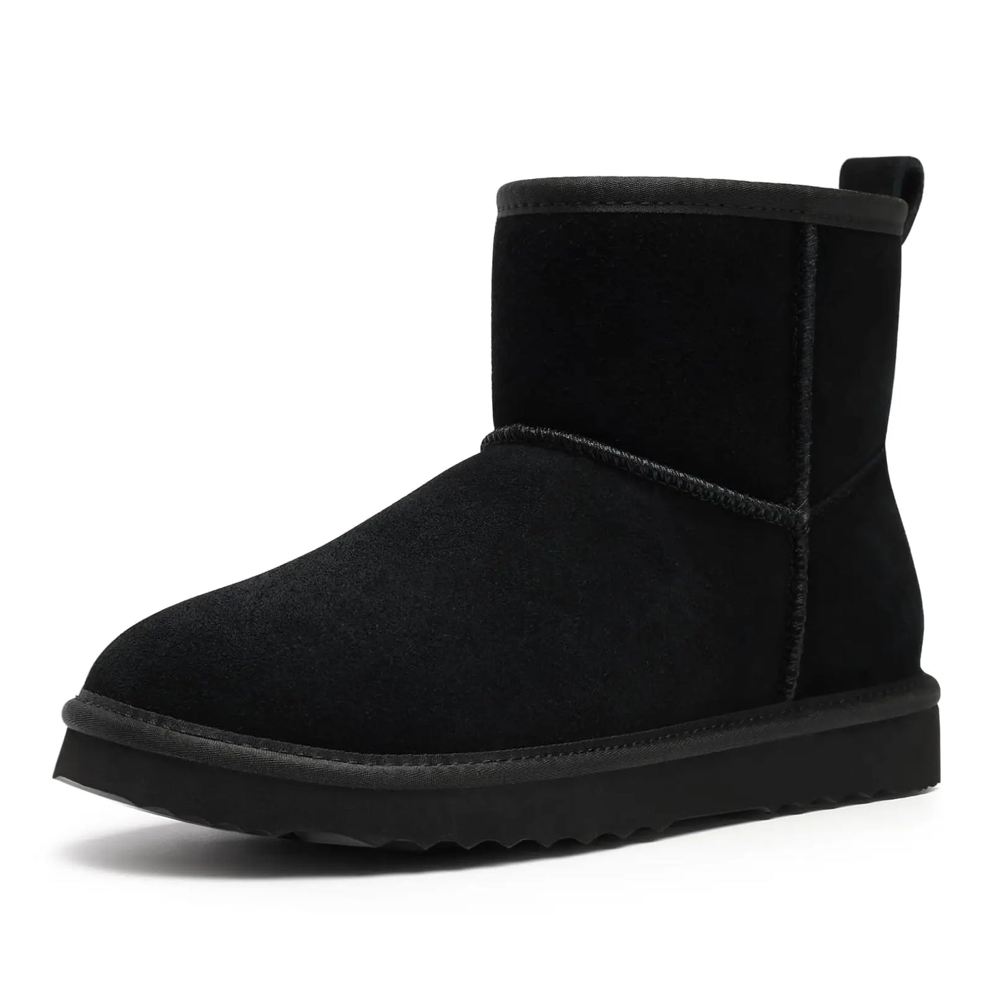 Kidmi Suede Plush Women Shoes Winter Snow Boots Warm Nonslip Mini Boots Cashmere Fuzzy Ankle Boots Women House Cottons Boots