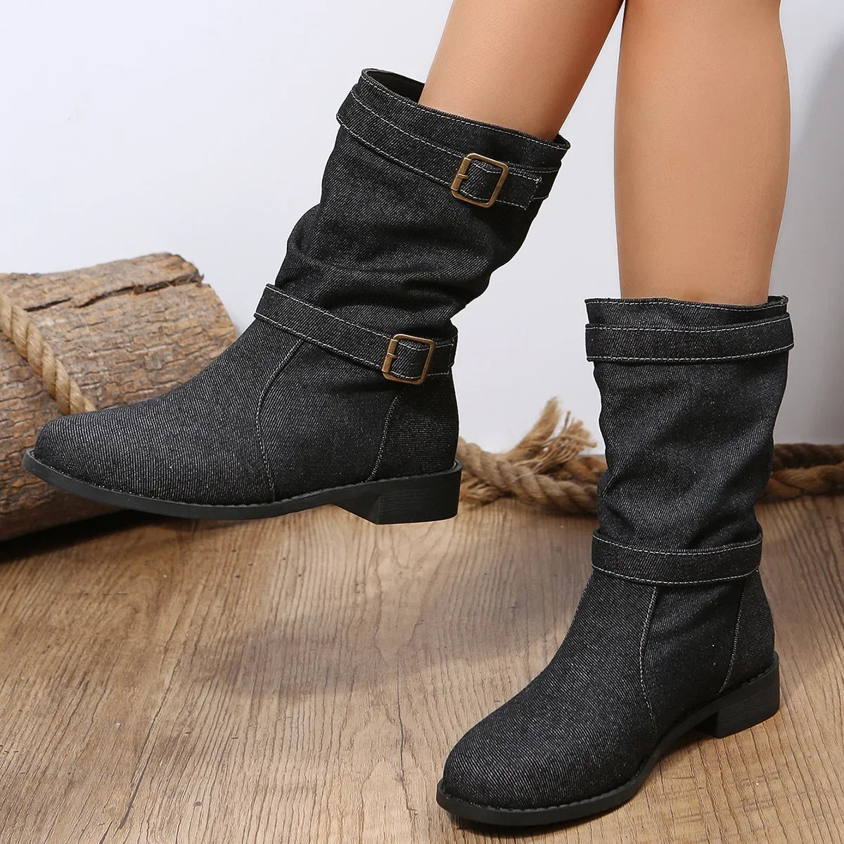 Sleek and Supportive Orthopedic Boots