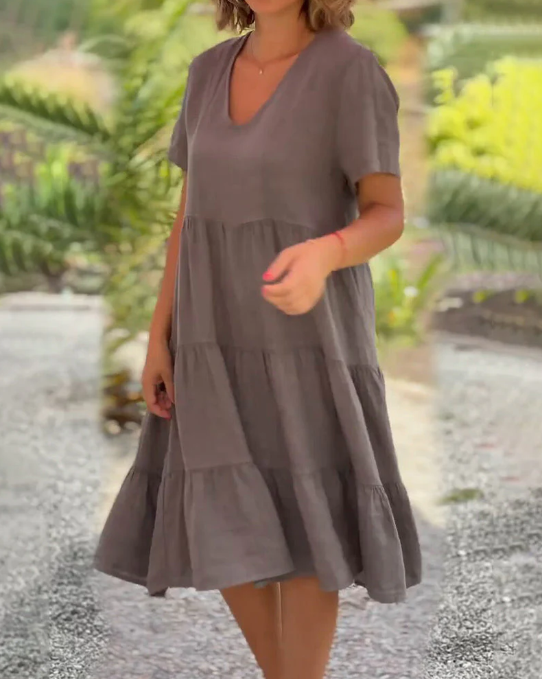 LM | ribbed elegant summer dress