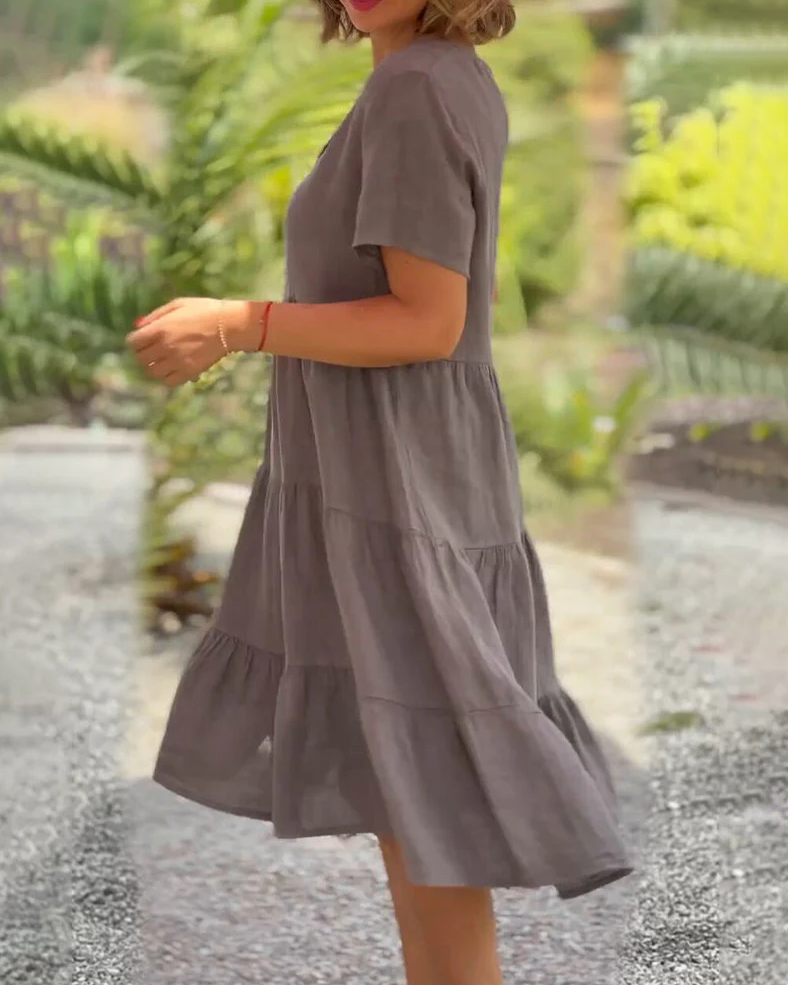 LM | ribbed elegant summer dress