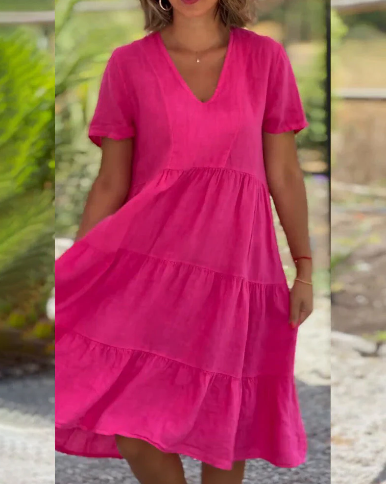 LM | ribbed elegant summer dress