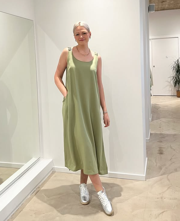 Ärmelloses Maxikleid
