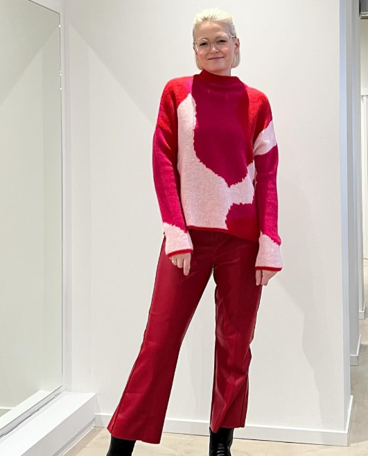 Rote Lederhose