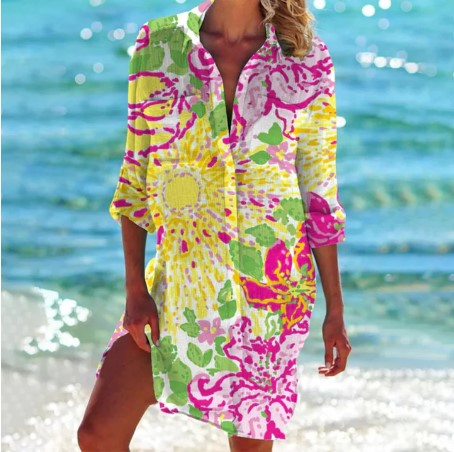 LM | classic shirt dress