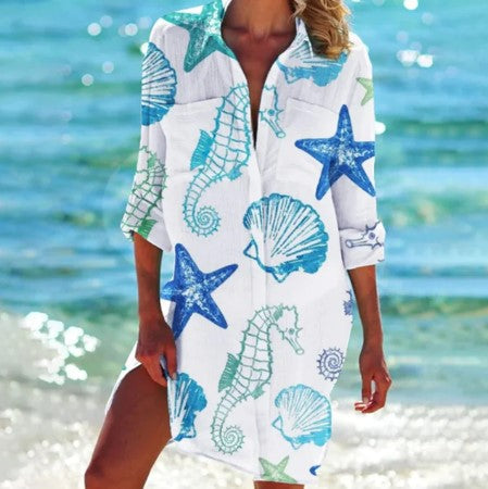 LM | classic shirt dress