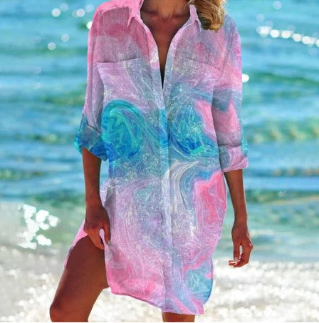 LM | classic shirt dress