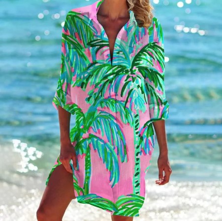 LM | classic shirt dress