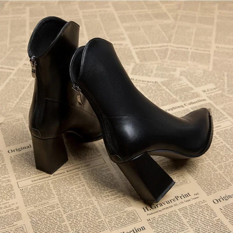 LM | Chrome lace Chelsea boots