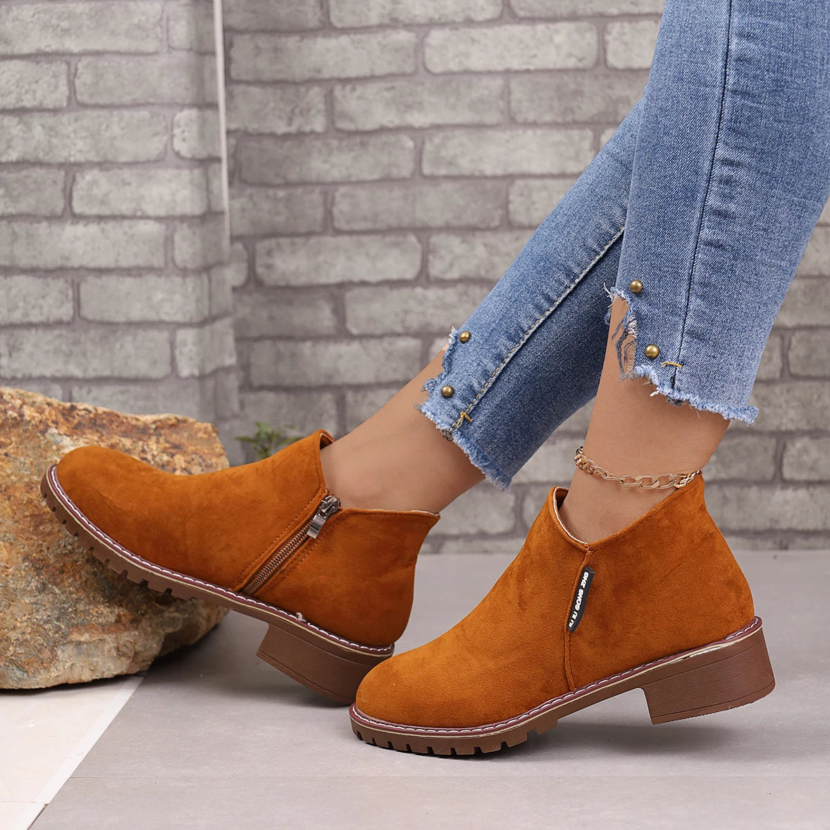 Sleek and Supportive Orthopedic Boots