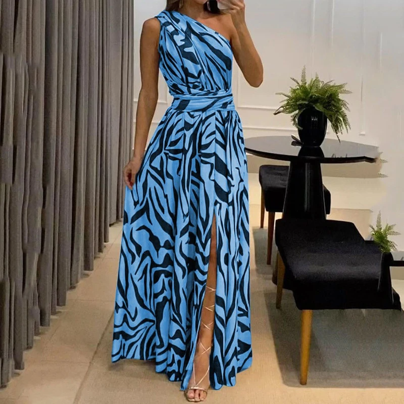 LM | Fashionable dress with print