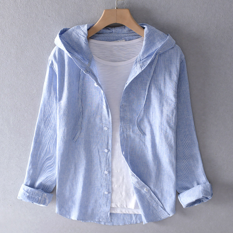 LM | Stylish hooded blouse