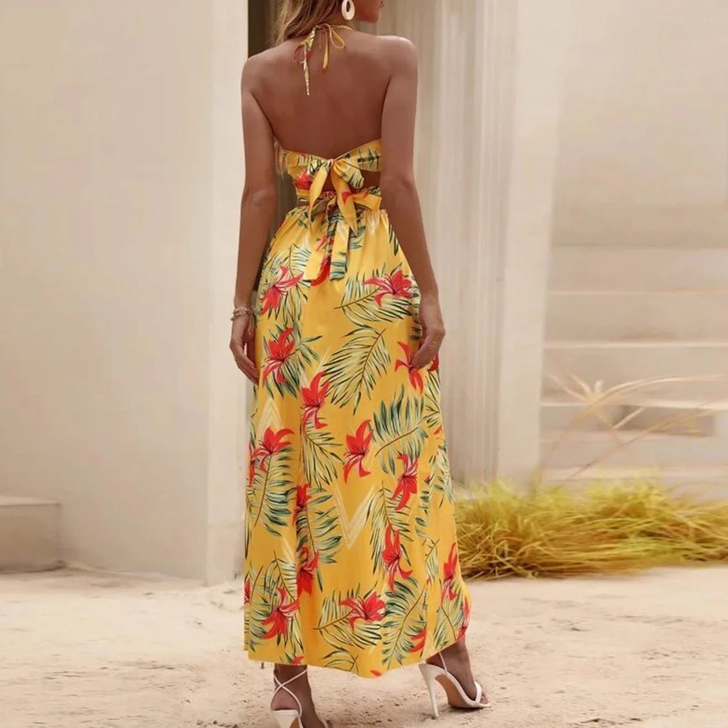 LM | Flowered dress