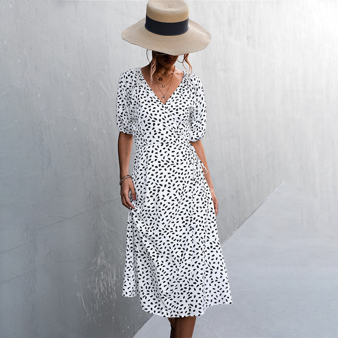 LM | Fashionable midi dress