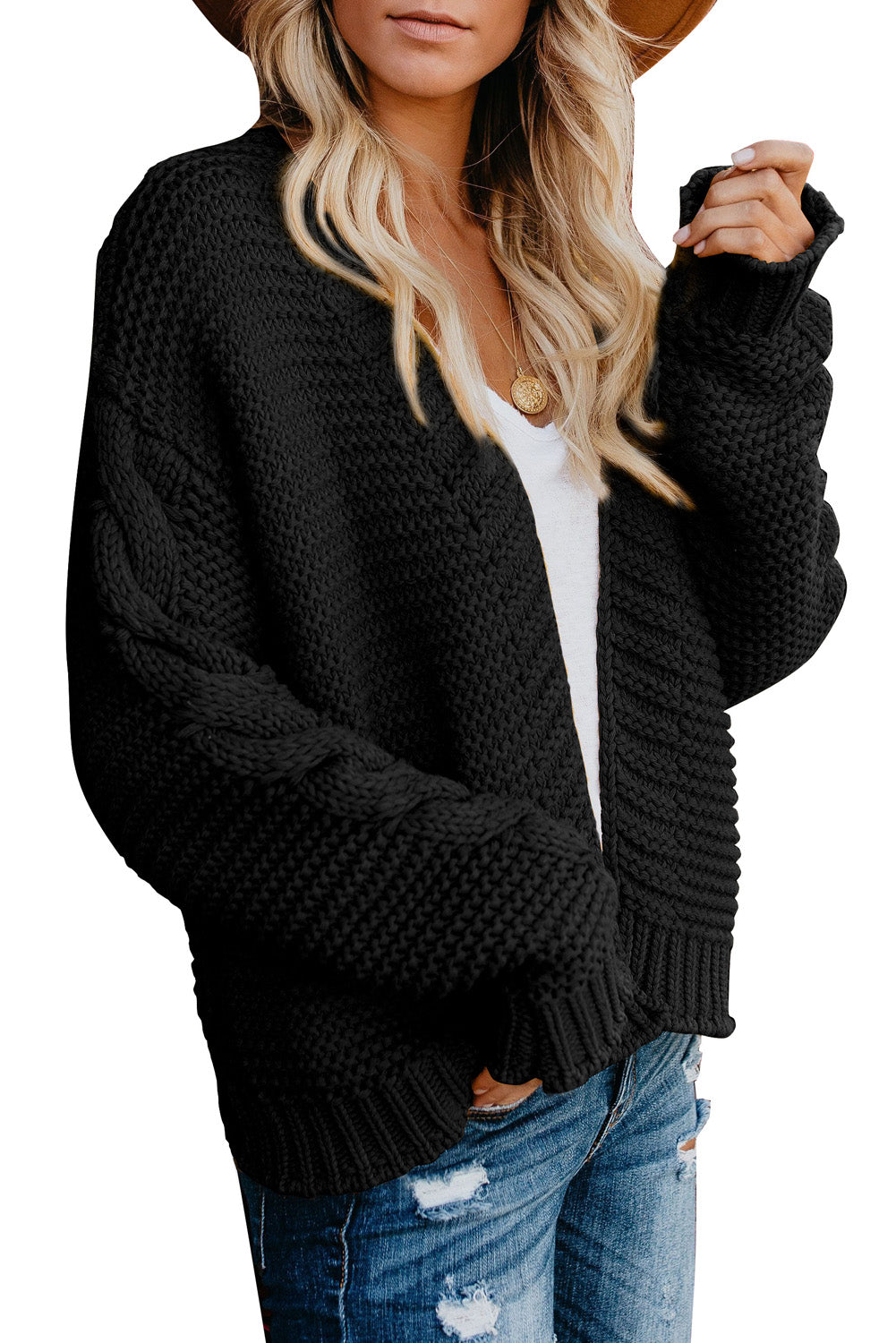 LM | Casual and fashionable winter cardigan