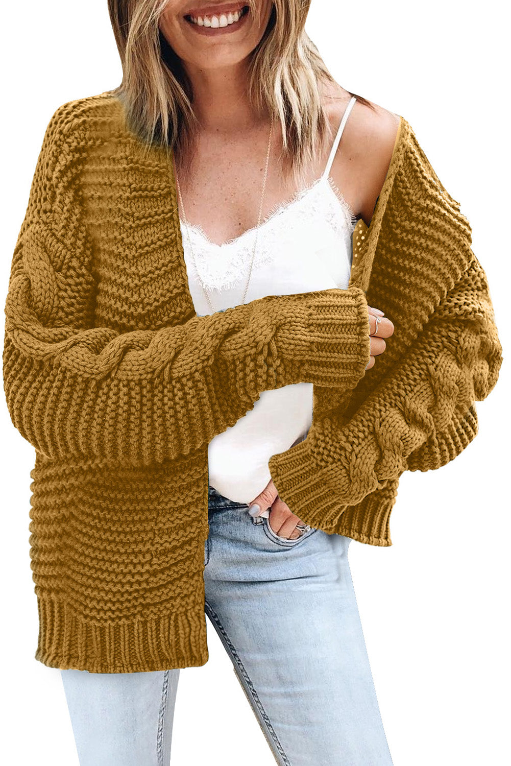 LM | Casual and fashionable winter cardigan