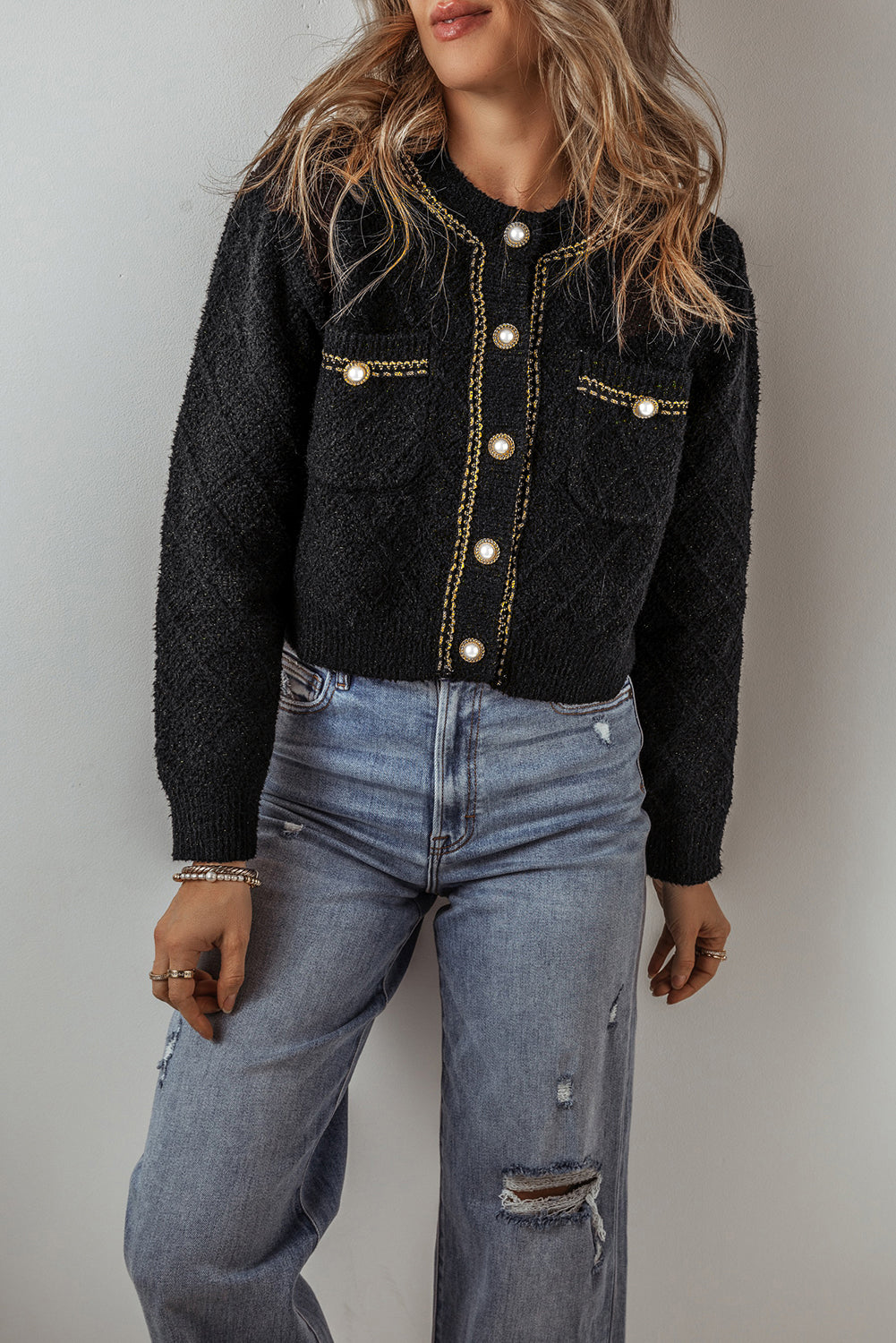LM | Modern and comfortable winter cardigan