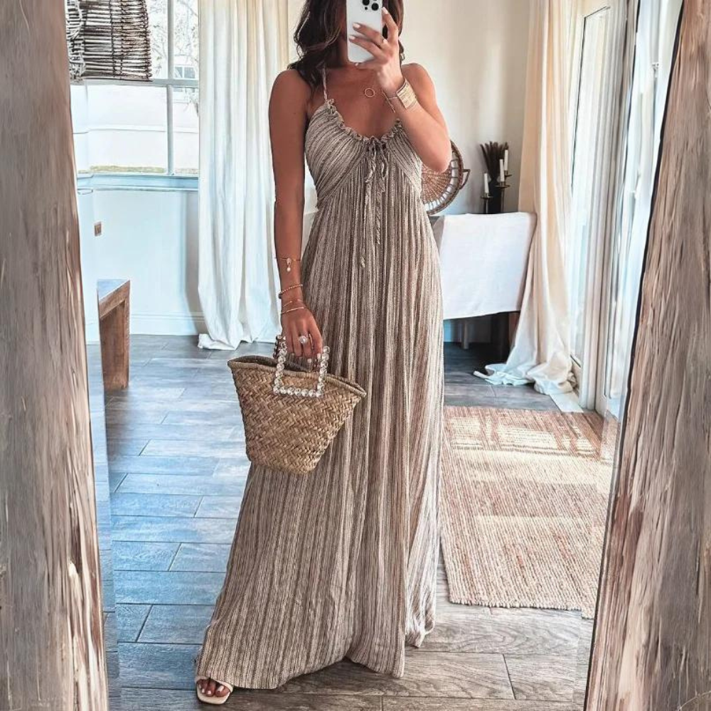 LM | Elegant backless dress