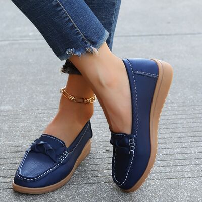 TS | Classic loafers with bow detail