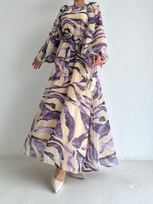 LM | Maxi dress with belt