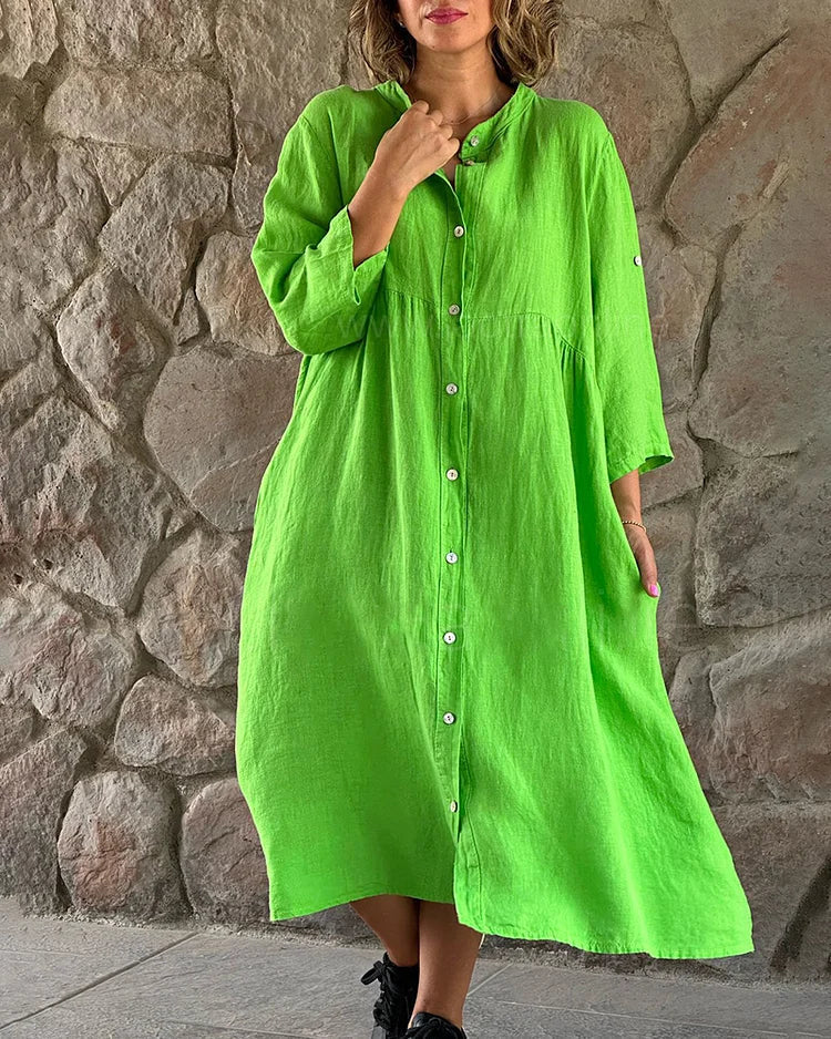 LM | Shirt dress - stylish summer dress