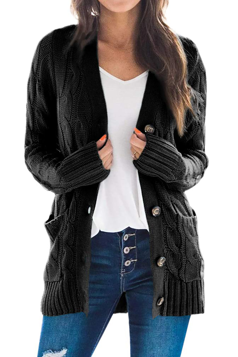 LM | Trendy and elegant winter cardigan