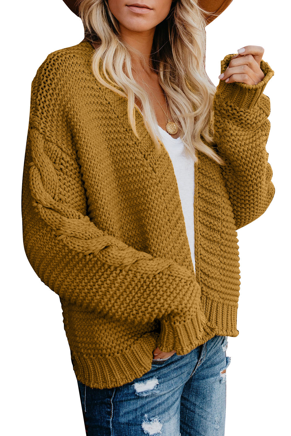 LM | Casual and fashionable winter cardigan