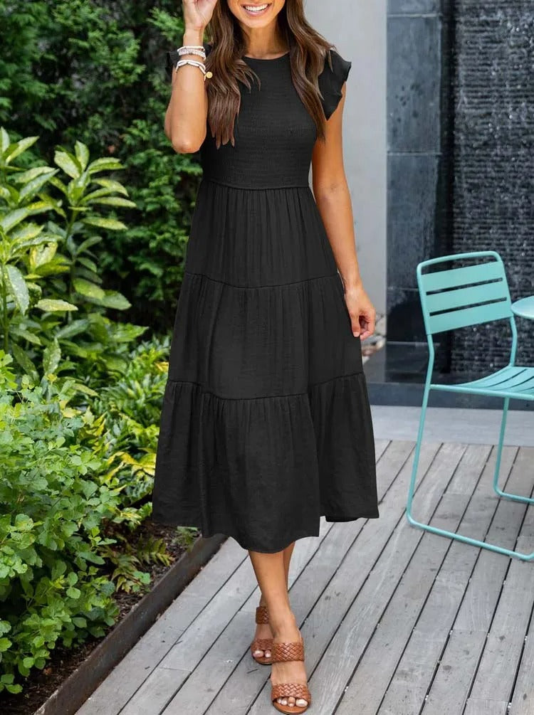 LM | Gathered summer dress