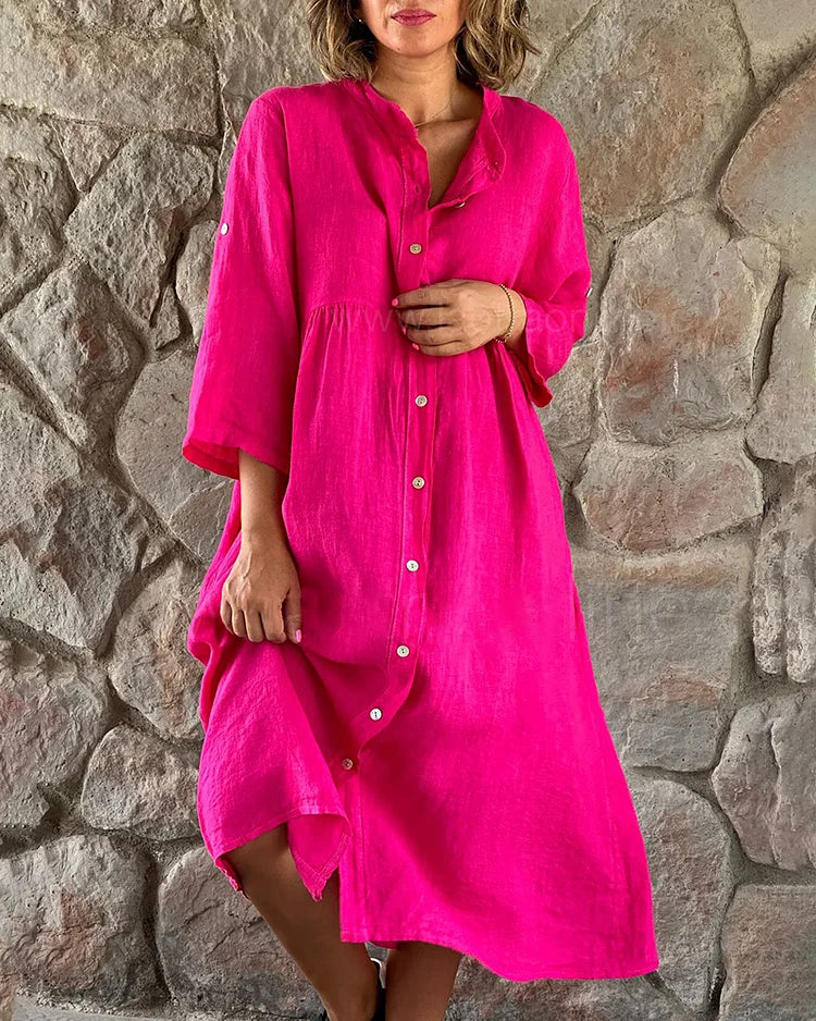 LM | Shirt dress - stylish summer dress