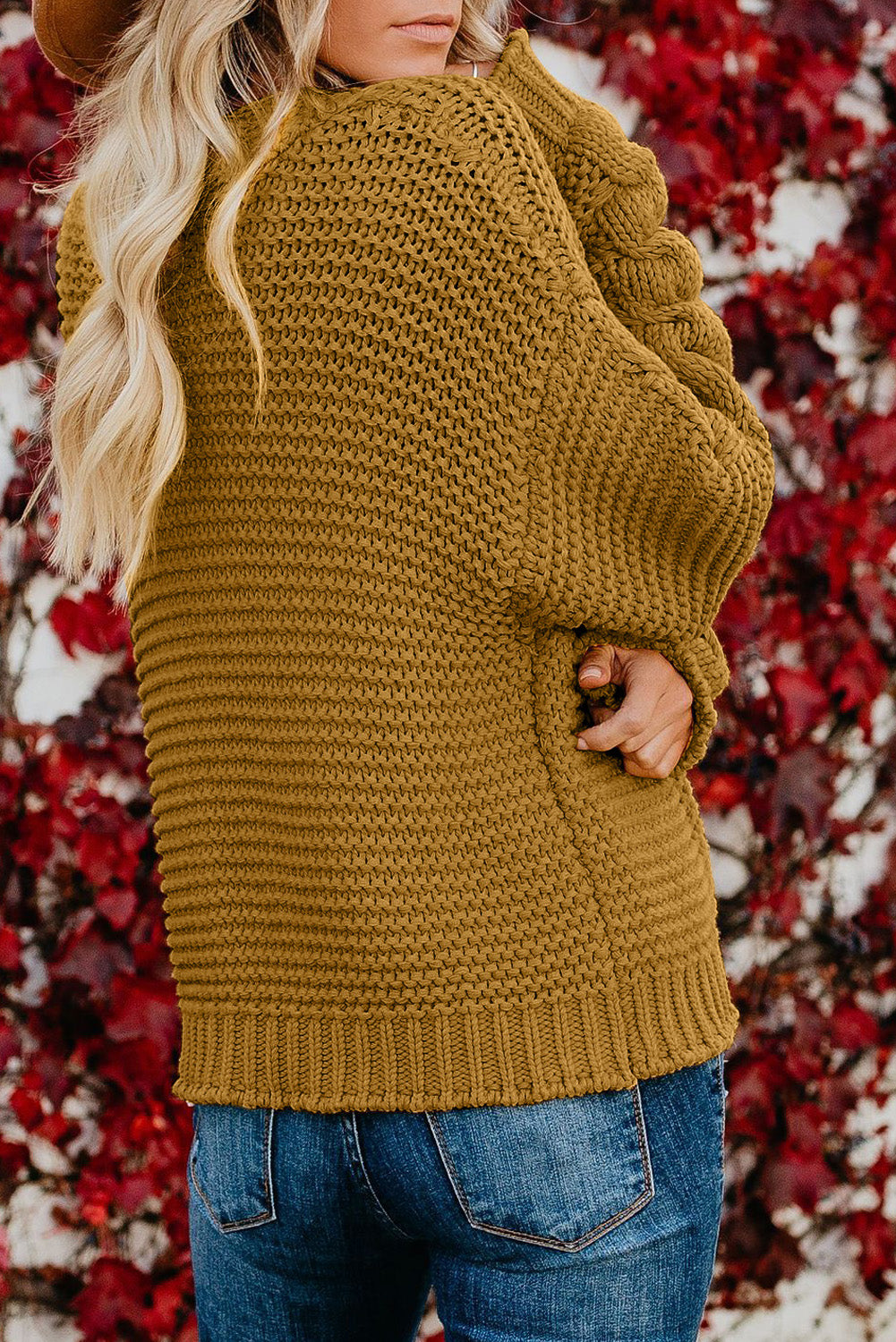 LM | Casual and fashionable winter cardigan