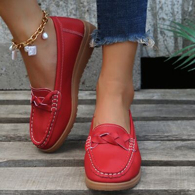 TS | Classic loafers with bow detail
